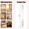 LED Night Light Bar Magnetic USB Rechargeable Desk Lamp White Warm Cabient Light Touch Control Wireless Table Lamp