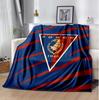 Mks Pogo Szczecin Flannel Blanket Soft Warm All-Season Throw, Design for Camping, Car Travel, Hiking Sofa, Bed, Office Perfect Gift for Parties