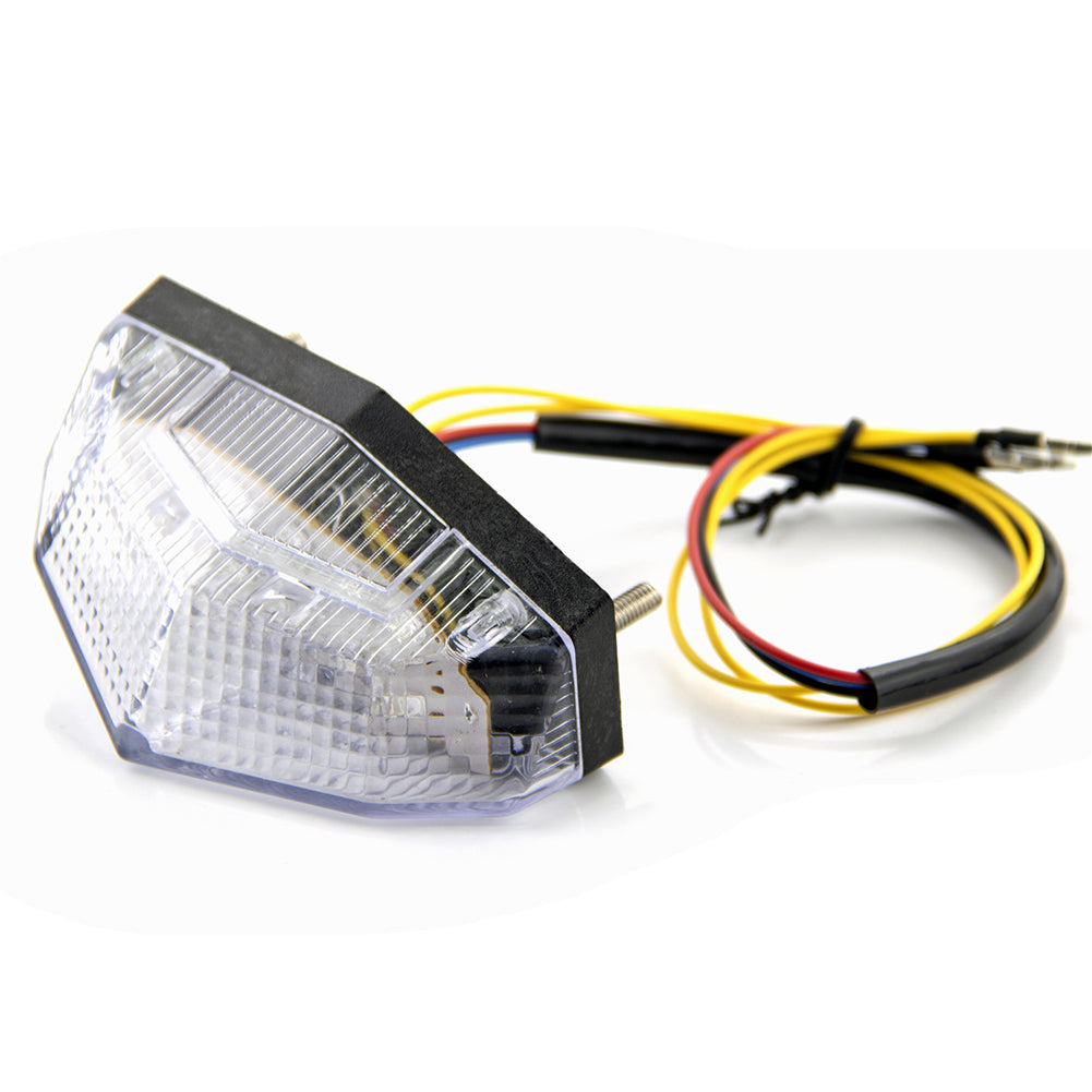 Universal Motorbike Blinker Motorcycle Signal Indicator Moto Accessories 11 LED Tail Light Turn Signals Stop Brake Lights