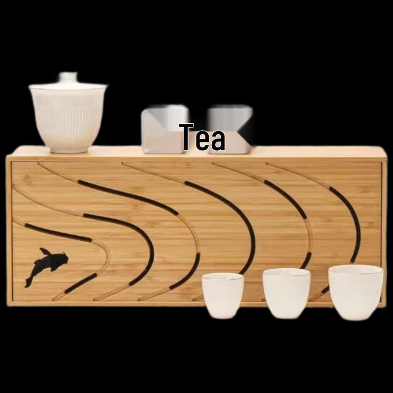 Wuwaju White Porcelain Tea Set