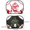 Strong Fabric Polyster Ice Hockey Practice Goal Highlighting Goalkeeper Plan For Better Accuracy And Realistic Exercises