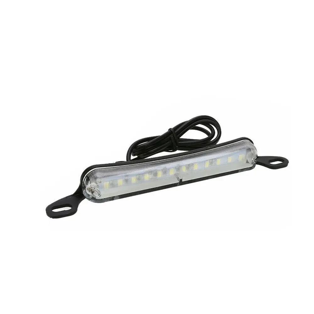 

Ксенон DC12V Автомобильный светодиодный фонарь подсветки номерного знака 6 Вт 24 светодиода белого света Болт-на-болте Универсальные внешние детали Автомобильные аксессуары белый