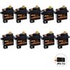 DSPOWER 1/5/10PCS 2G Micro Metal Gear Digital Servo Mini Motor for RC Car Airplanes Fixed-wing Helicopter Boat Duct Plane Robot