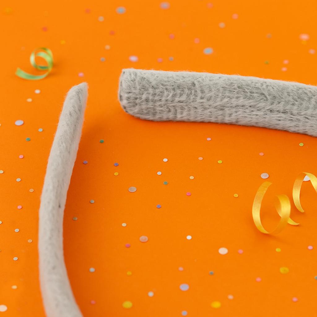 [TopTie] Pig Animal Ear Headband, Cosplay Hair Accessory for Kids and Adults, Fluffy Ears, Halloween, School Festival, Birthday, Party, Gift,