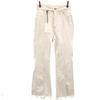 Unused PUBLIC TOKYO Denim Pants 1 Beige Cut Off Women Used