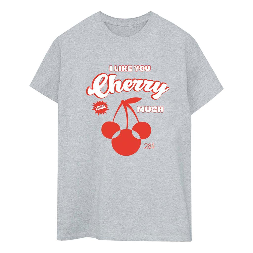 Disney Womens/Ladies Cherry Much Minnie Mouse T-Shirt