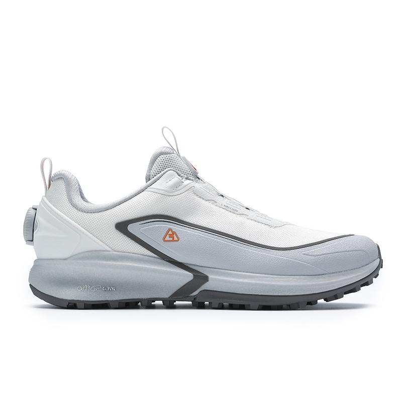 New FILA BOA LYNX 3 Wear resistant And Lightweight Low Top Running Shoes Men's Gray A12M511203FBL