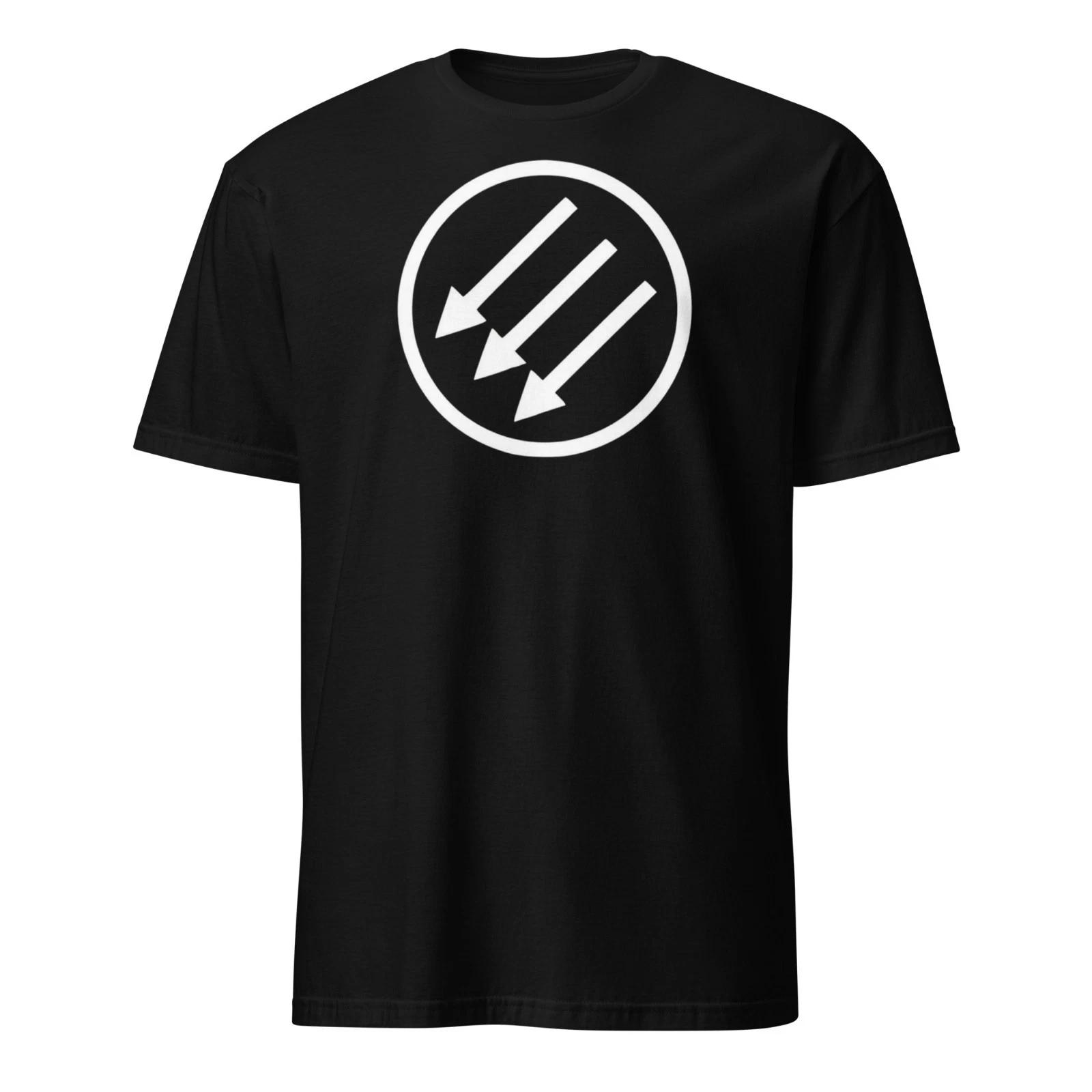 Iron Front Shirt Anti Fascist Tshirt Three 3 Arrows Shirt 3XL