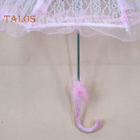 Umbrelă de broderie din dantelă de epocă, mâner lung, umbrelă decorativă ușoară, petrecere de nuntă, dans de mireasă, performanță, umbrelă de soare, recuzită pentru fotografie