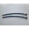 PU Covered Motorcycle Brake Oil Hose Line Stainless Steel Braided PTFE Pipe With Hexagonal Joint And Outer Filament