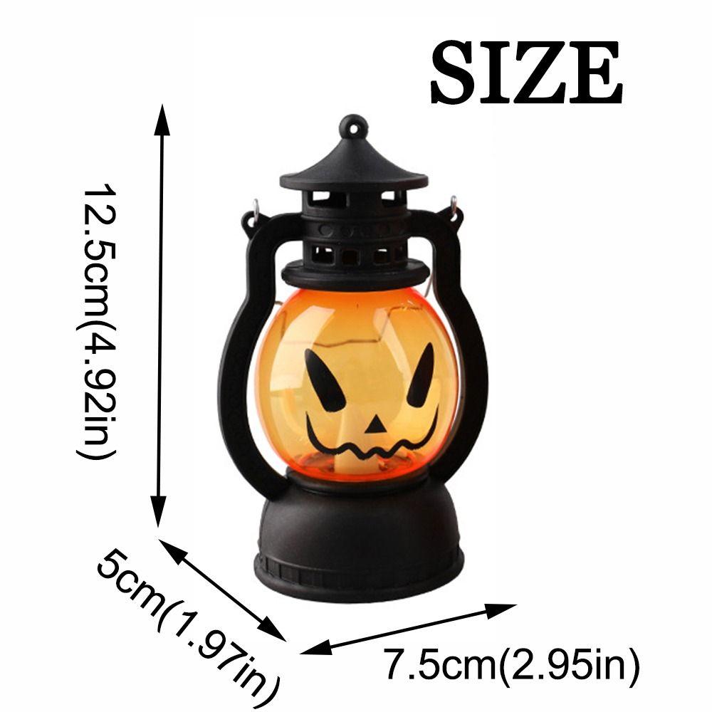 Durable LED Night Light Creative Halloween Ornament Halloween Pumpkin Lantern  Home Decor