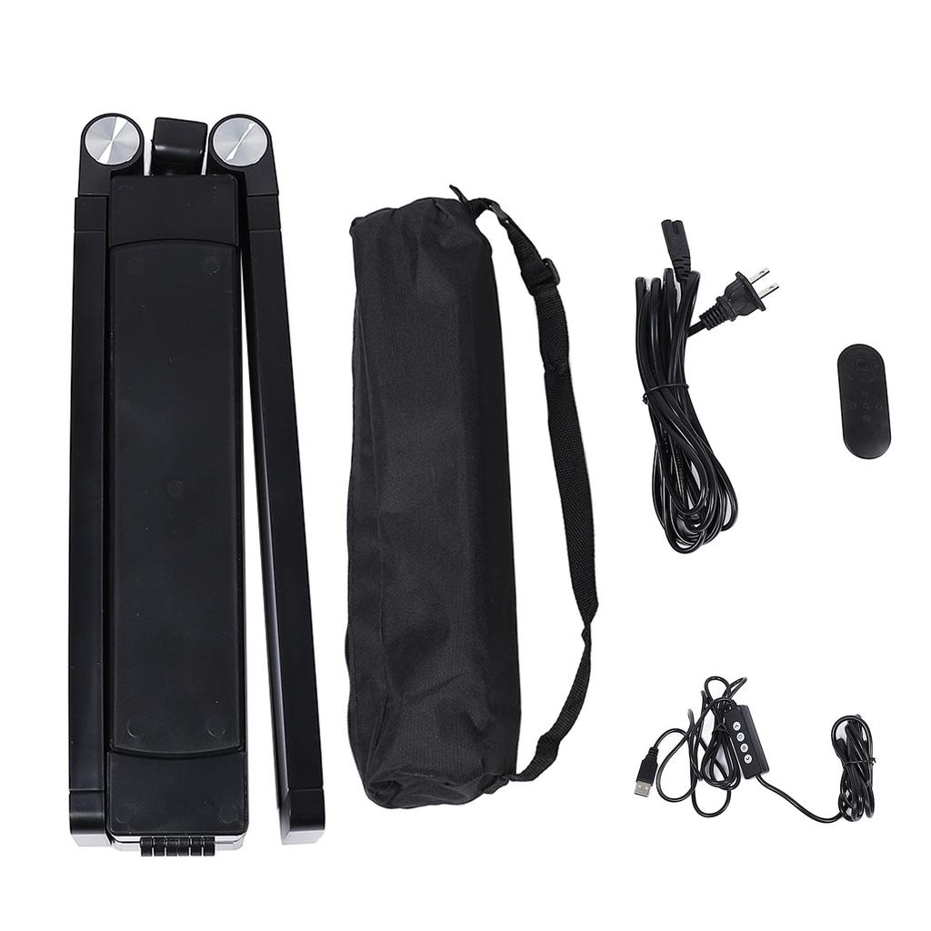 Fill Light Foldable Double Arms RGB Rotating Remote Control 3000‑7500K Infinitely Dimmable with