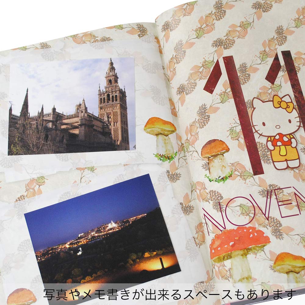 DearCards (Dear Cars) [Limited Time Sale] 3-Year Diary - Hello Kitty, No Personalization [Continuous Diary] 4801-G04-010
