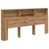 VidaXL Headboard Cabinet Artisan Oak 200x19x103.5 Cm 856875