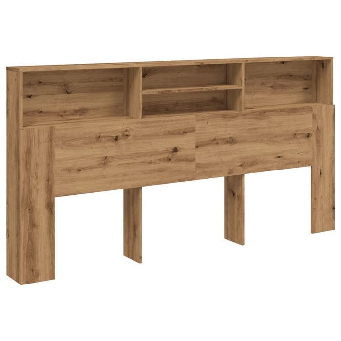 VidaXL Headboard Cabinet Artisan Oak 200x19x103.5 Cm 856875