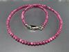 [Stone Street] Natural Ruby Small Stone Necklace, Approx. 4mm, Wire Finish, Stainless Steel Fittings, Queen of Gems