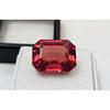 14-15 Ct Natural Padparadscha Sapphire Emerald Cut Fabulous Certified Gemstone