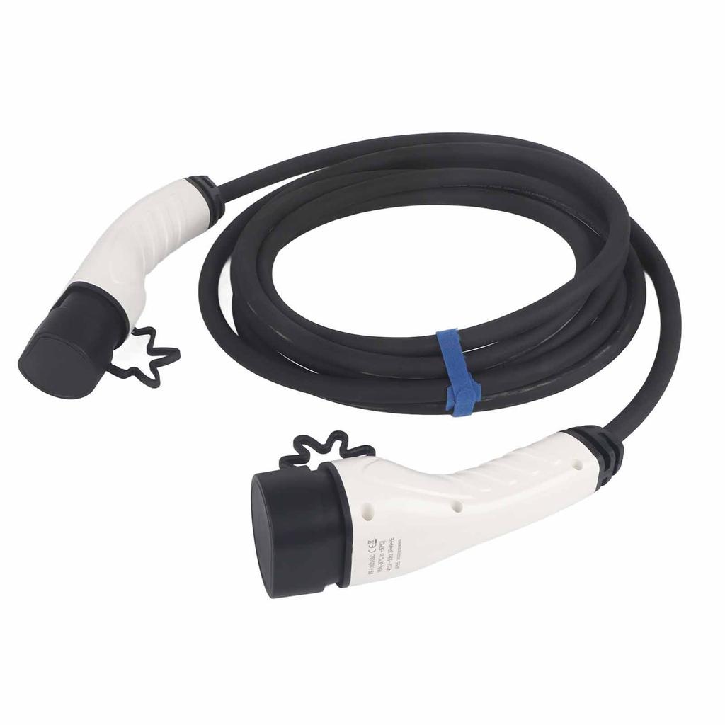 EV Charging Cable 415V Type 2 To Type 2 5 Meters Electric Car Charging Plug 3 Phase IEC 62196‑2 Replacement for Tesla