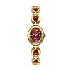 Orologio bracciale smeraldo stile nazionale da donna lusso leggero perla squisito impermeabile moda da donna orologi al quarzo