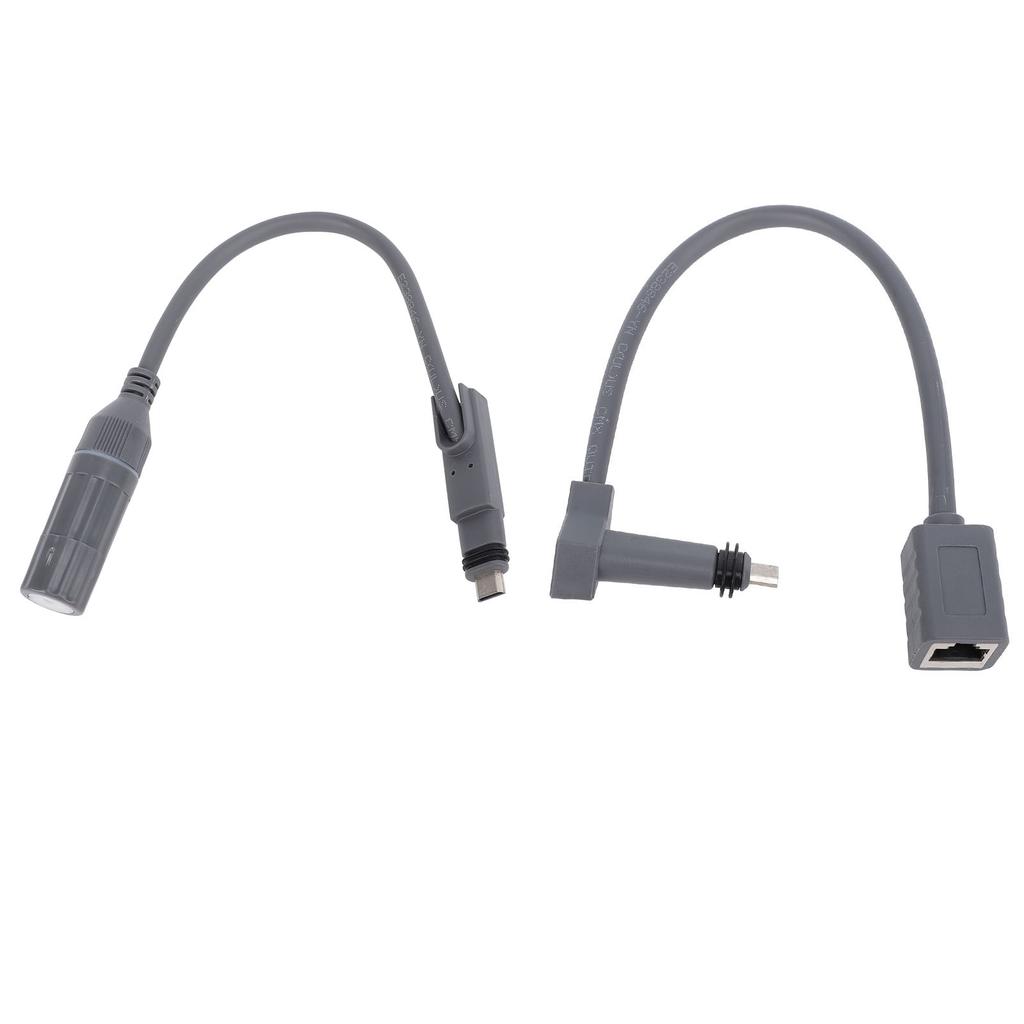 2Pcs SPX Plug to Female RJ45 Adapter 26AWG Stable Connection Flexible Use Router Ethernet Connector Adapter for Gen 2
