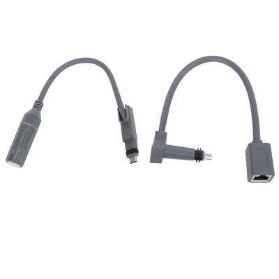 2 Stück SPX Stecker auf Buchse RJ45 Adapter 26AWG Stabile Verbindung Flexible Nutzung Router Ethernet Anschlussadapter für Gen 2