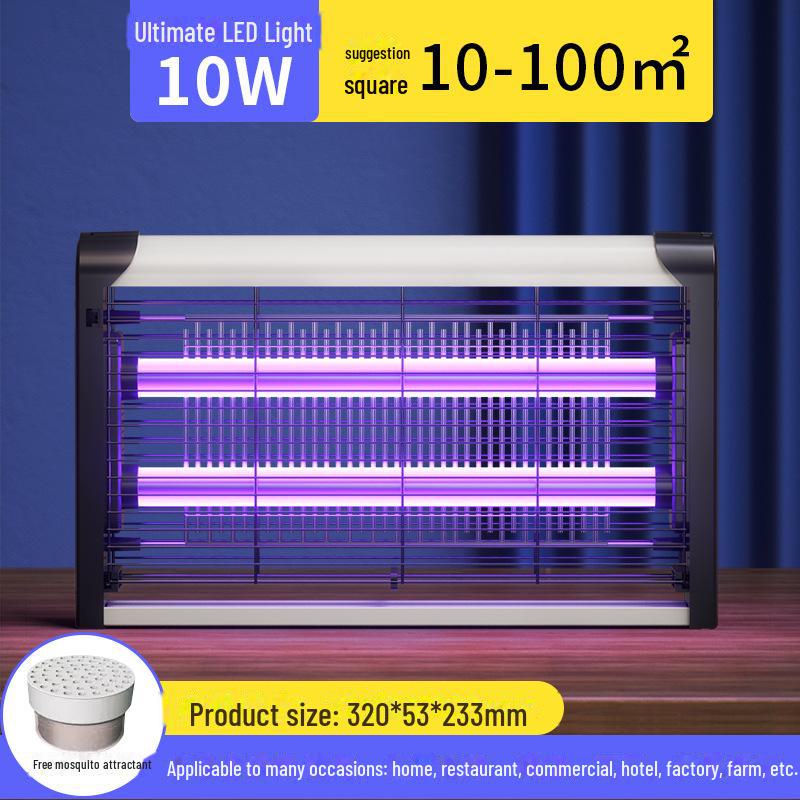 "2023 Wall-Mounted UV Electric Mosquito Killer Lamp - Efficient Vertical Trap for Mosquitoes"