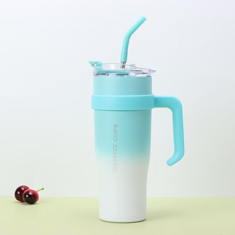 Chic Portable Stainless Steel Insulated Straw Tumbler
