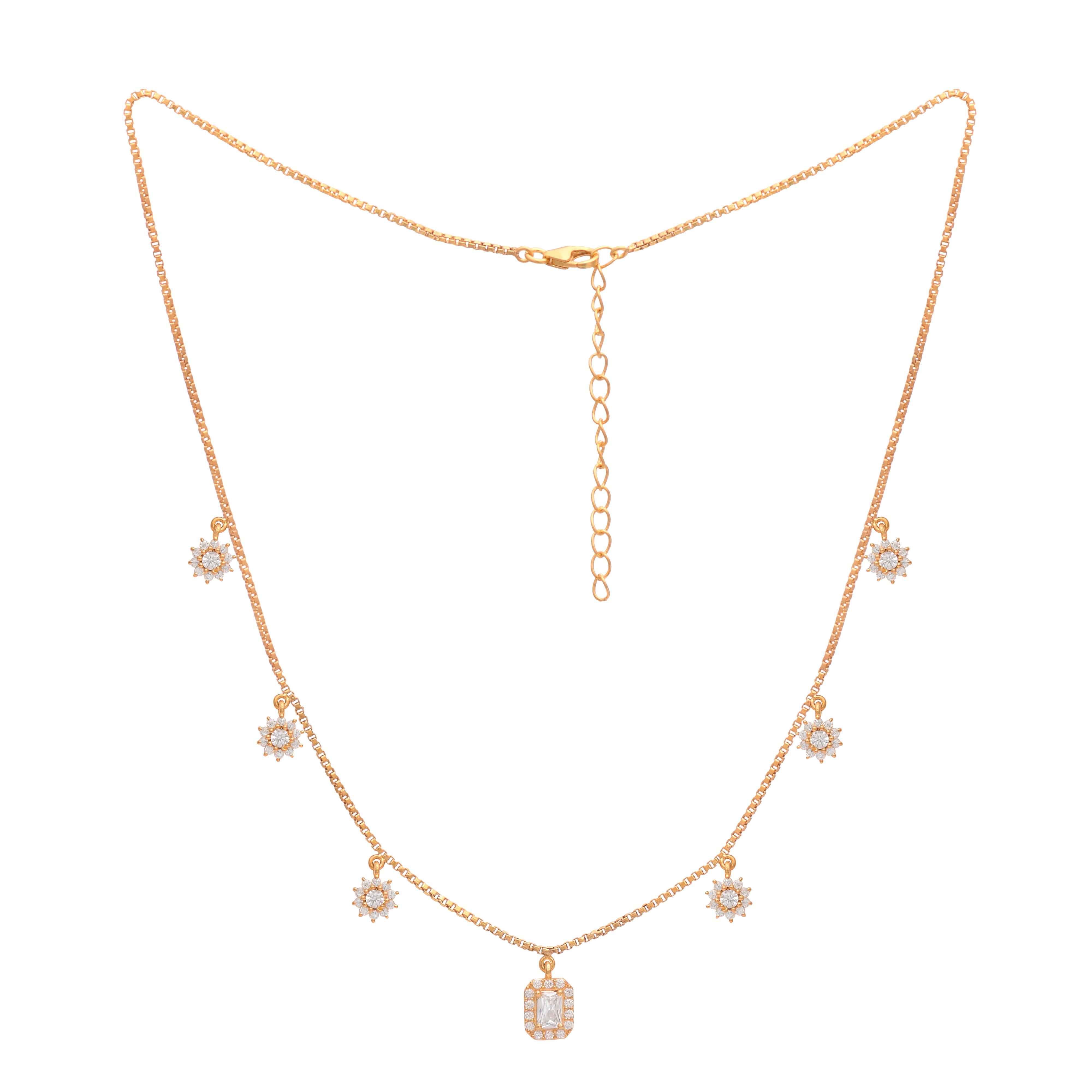 Ожерелье с подвеской  Солнечные лучи , позолоченное серебро 925 пробы