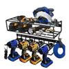 Wall Mounted Handheld Drill Storage Rack-Complete Tool Organizer by