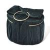 Francfranc Velvet Ribbon Vanity Cosmetic Makeup Makeup Storage Pouch, Large, Green, Pouch, Box,