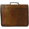 Herren Vintage Leder Umhängetaschen Schulter Laptoptasche Computer