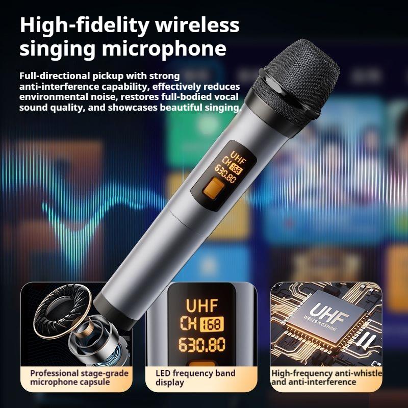 300W Peak Powerful RGB Shock Bass Bluetooth Speaker with 2 Mics Portable Surround Sound Wireless Subwoofer Boombox Home Karaoke