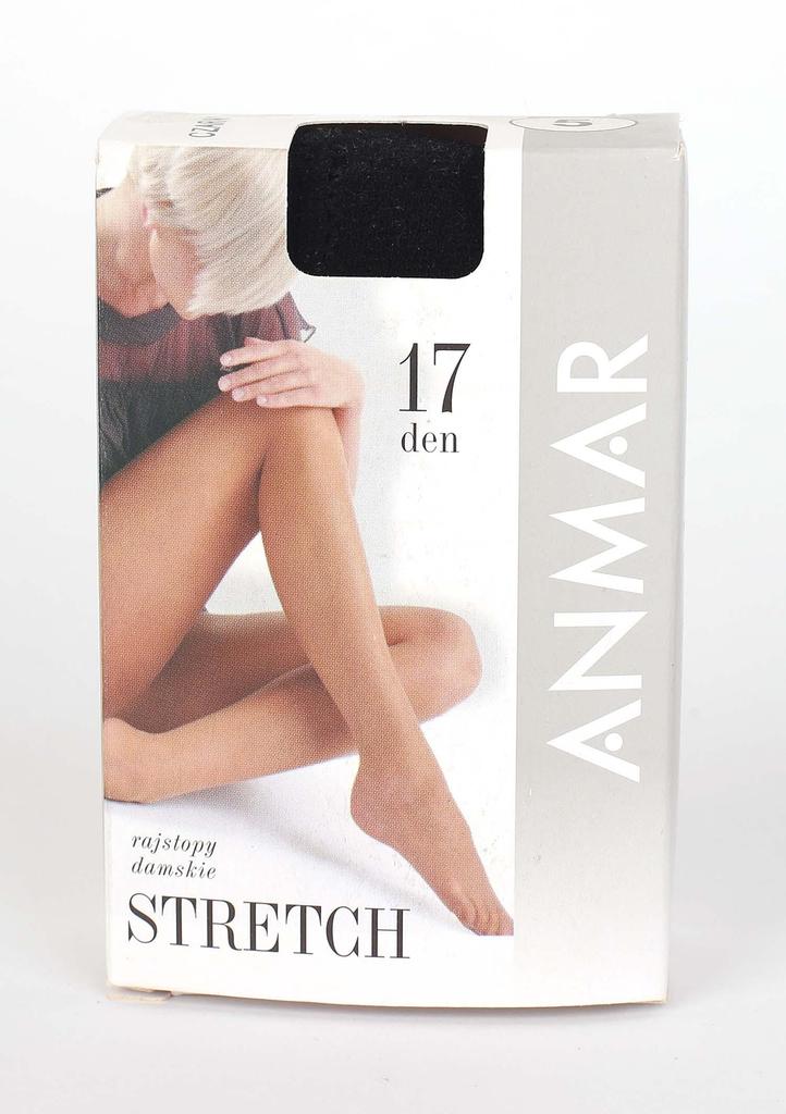 Gładkie rajstopy stretch 17 den