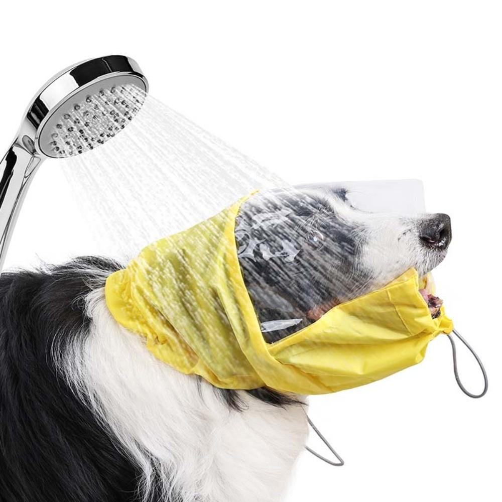 Raincoat Hat Waterproof Dog Ear Covers Anti-noise Adjustable Swimming Pet Ear Muffs Waterproof Rain Resistant