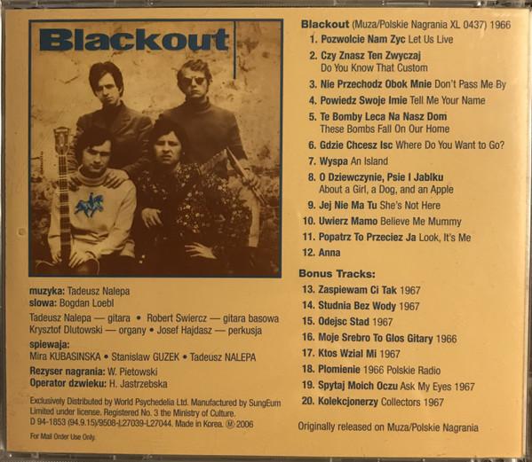 

CD BLACKOUT Blackout WPC68497 World Psychedel 2006 South Kore Rock Used