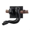 Scultura da Parete Serpente Decorazione Testurizzata con Supporto Pannello 3D per Collezionisti