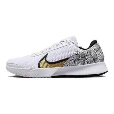 Court Air Zoom Vapor Pro 2 Magnolia Unisex Sneakers White Black Metallic-Gold FZ8227-100