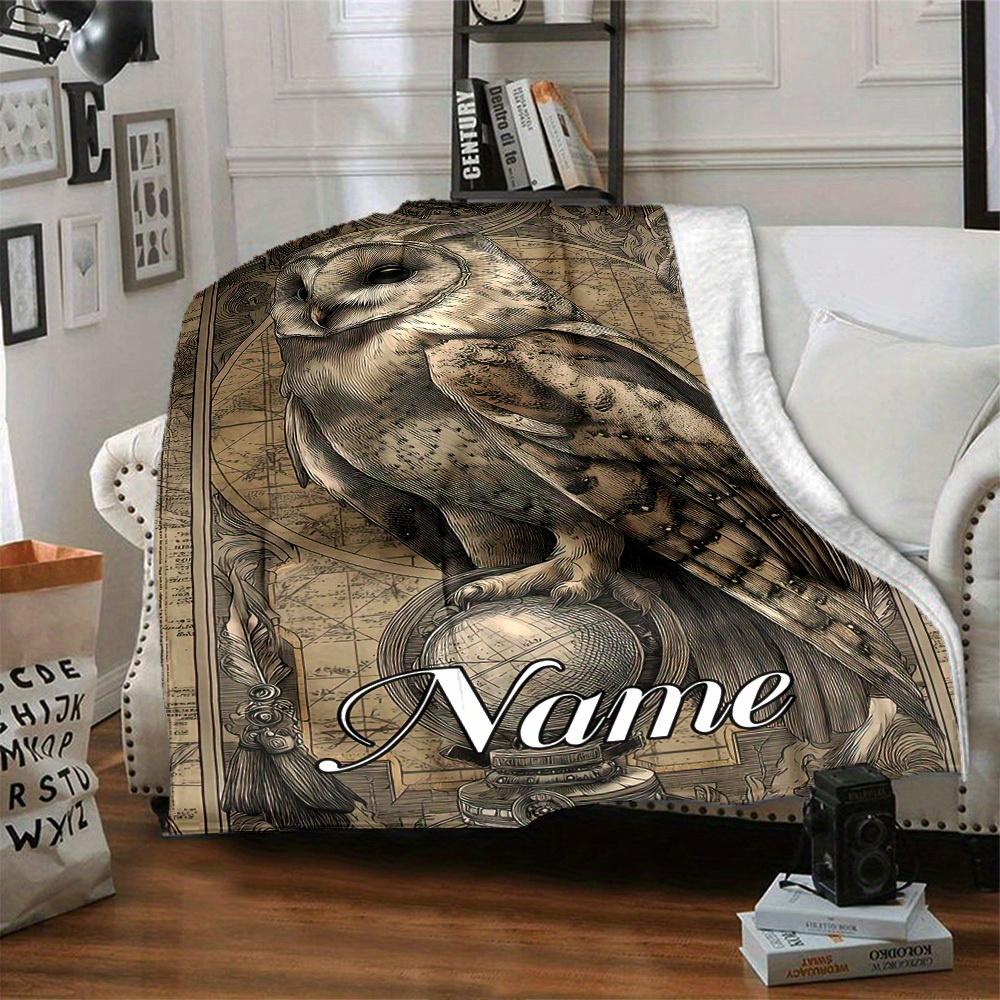 Eagle Customize Your Name Blanket Warm Comfortable And Soft Blankets Are Suitable For Home Lunch Break Blanket Office Sofa Sofa Gift To Relatives And