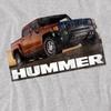Hummer Unisex Adult H3 Ad Heather T-Shirt