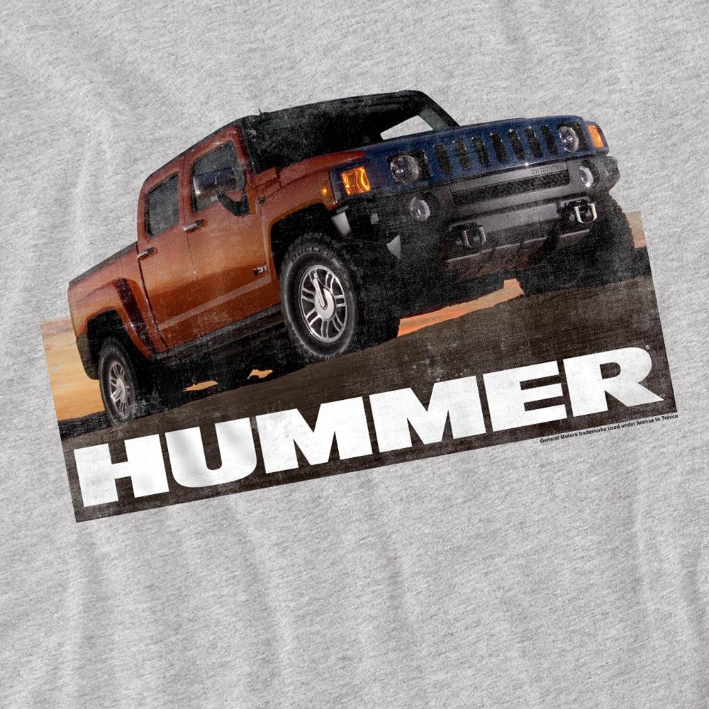 Hummer Unisex Adult H3 Ad Heather T-Shirt