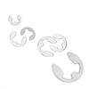 300 Pcs E Clip Set Stainless Steel E Type Retaining Ring Circlip Assortment Kit M1.2 M15