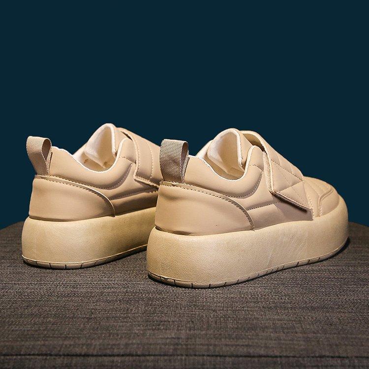 Summer round head platform casual single shoes women's autumn new middle school student trend