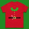 Christmas Elf Costume Mens T Shirt Womens Tops Tees Christmas Candy Top
