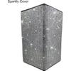 Bling Rhinestone Artificial Diamond Car Registration and Insurance Document Holder, Glitter Car Essentials Glove Box Organizer Compartment Bling