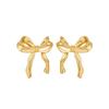 Bow Earrings with Versatile Temperament and Exquisite Earrings with High-end Earrings