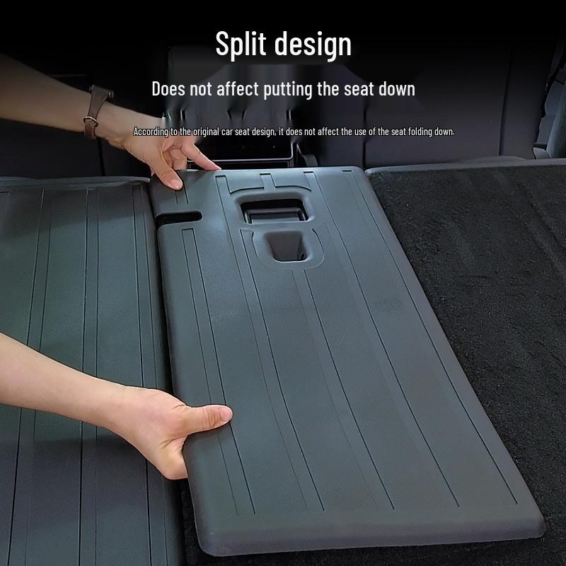 Tesla Model Y Rear Seat Back Pad TPE Trunk Protector.