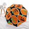 1pc Pumpkin Halloween Auto Open/Close Umbrella with One Touch Button,, Windproof Design   Lightweight Portable Umbrella for Women & Men6085