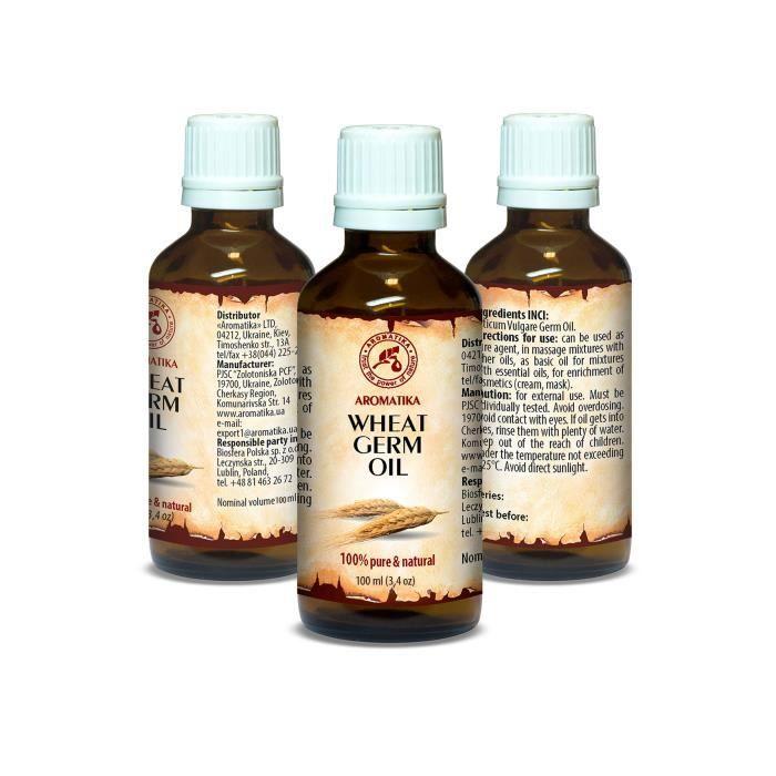 Huile de germe de blé 100 ml