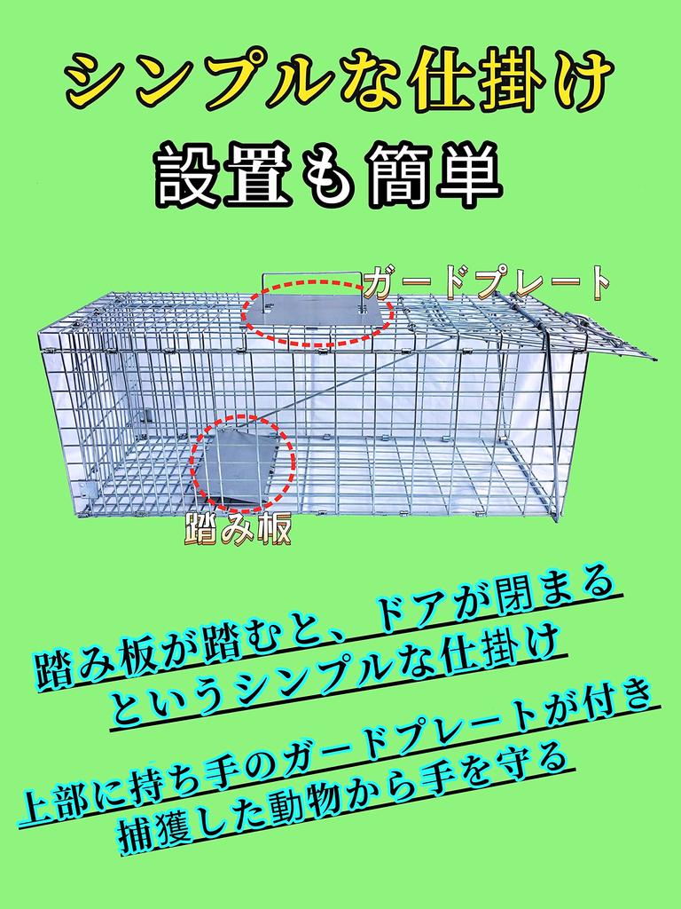 ONESORA Katzen Tierfalle mit Einfach und Schützt Streuner und Verlorene Verhindert Schädlingsbefall an Ernte und Fängt Maskenpalmen und Marder x x Zoll x 18 x 21