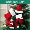 Festliches Weihnachts-Socken- und Accessoire-Set mit warmem Plüschmaterial für Feiern